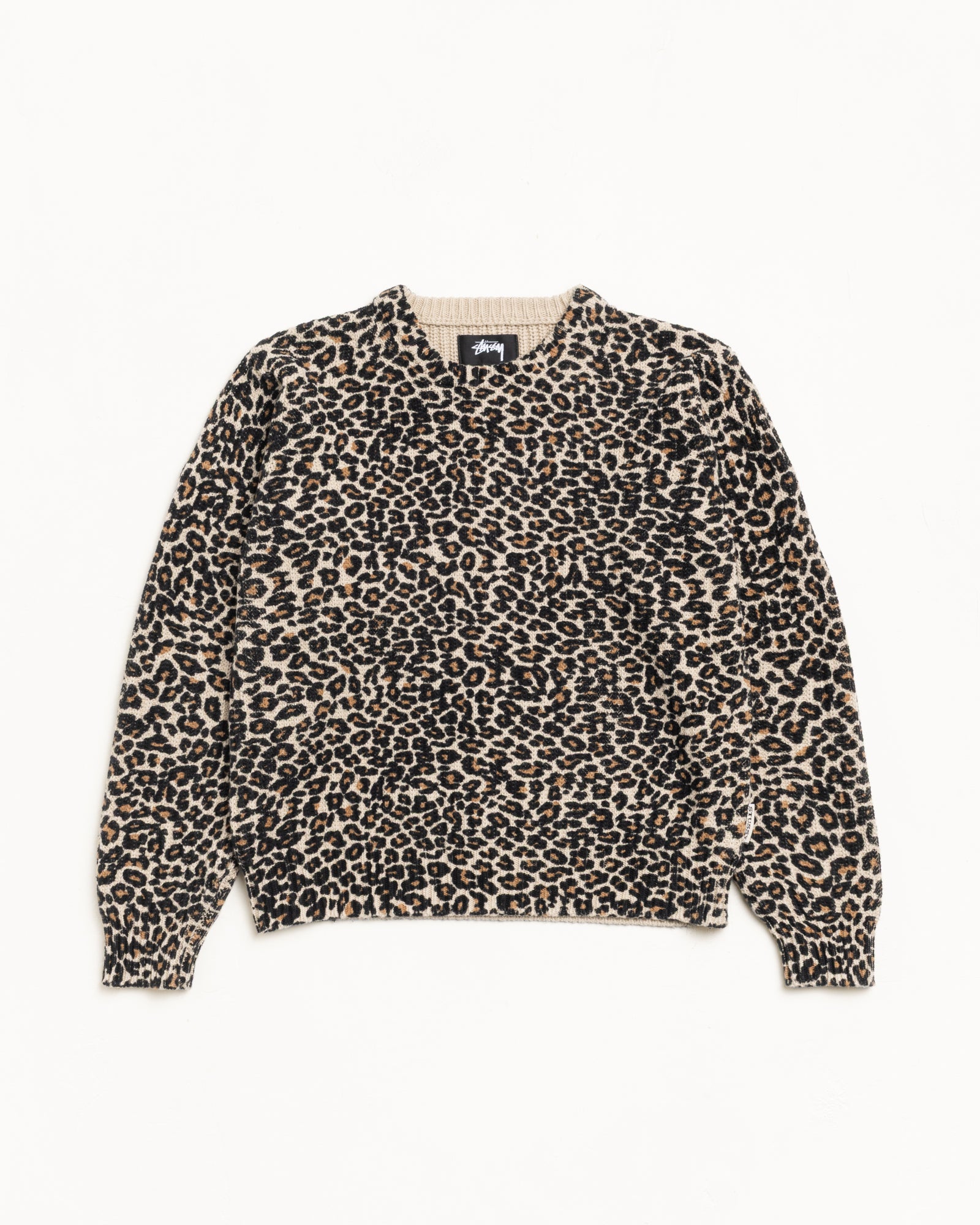 Stussy Leopard Sweater Mサイズ 26SS Leopard Sweater – Leopard | Tops & Knits | Stüssy Europe