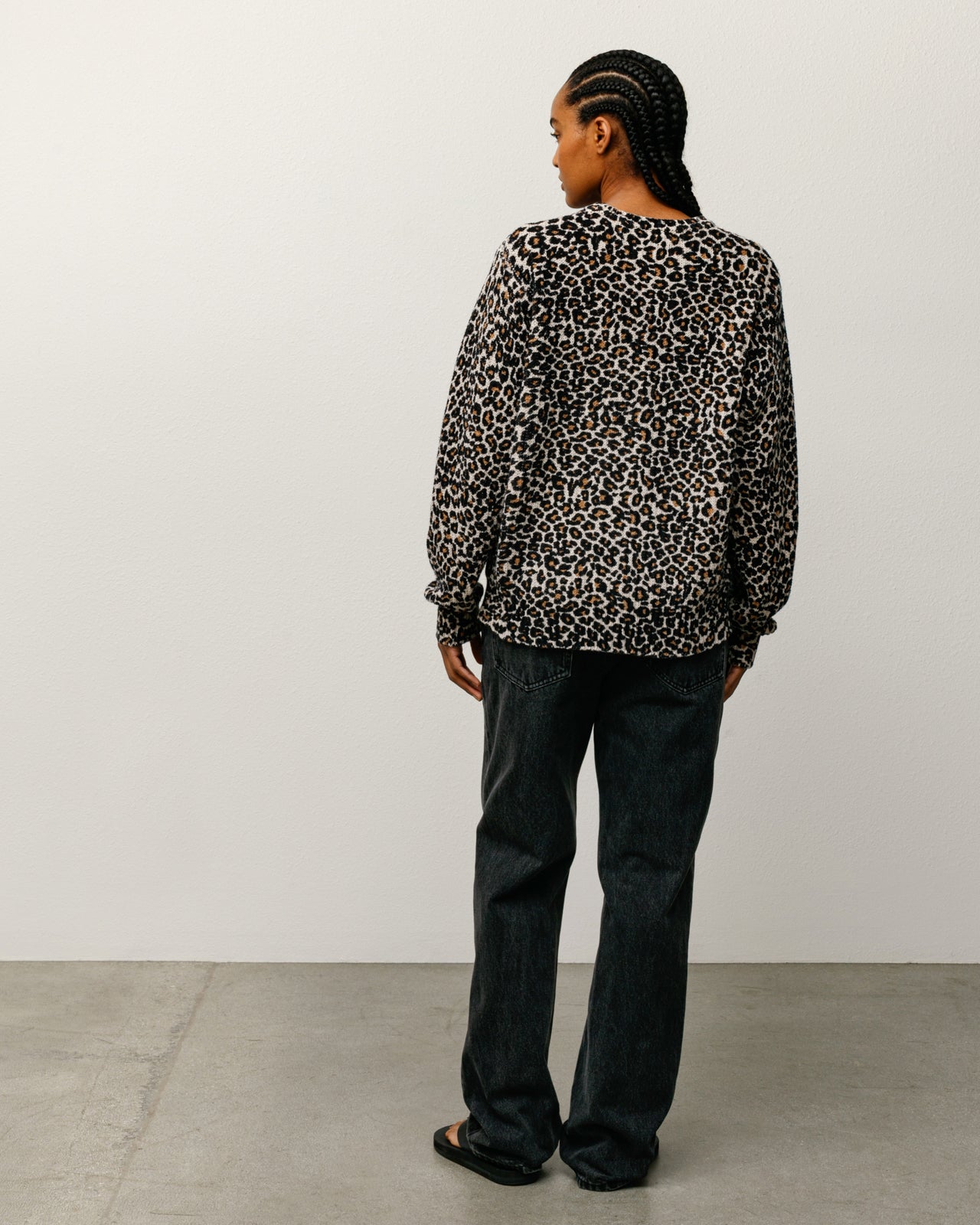 Leopard Sweater – Leopard | Tops & Knits | Stüssy Europe