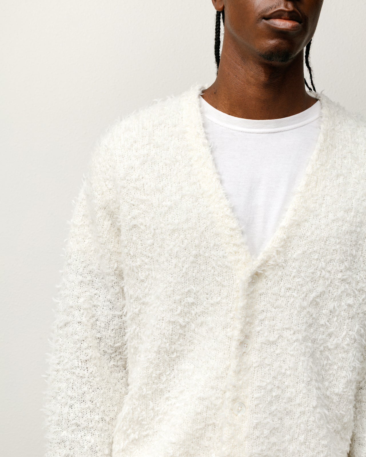 Textured Cardigan – Off White | Knits | Stüssy Europe
