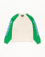 TWO TONE RAGLAN SWEATER