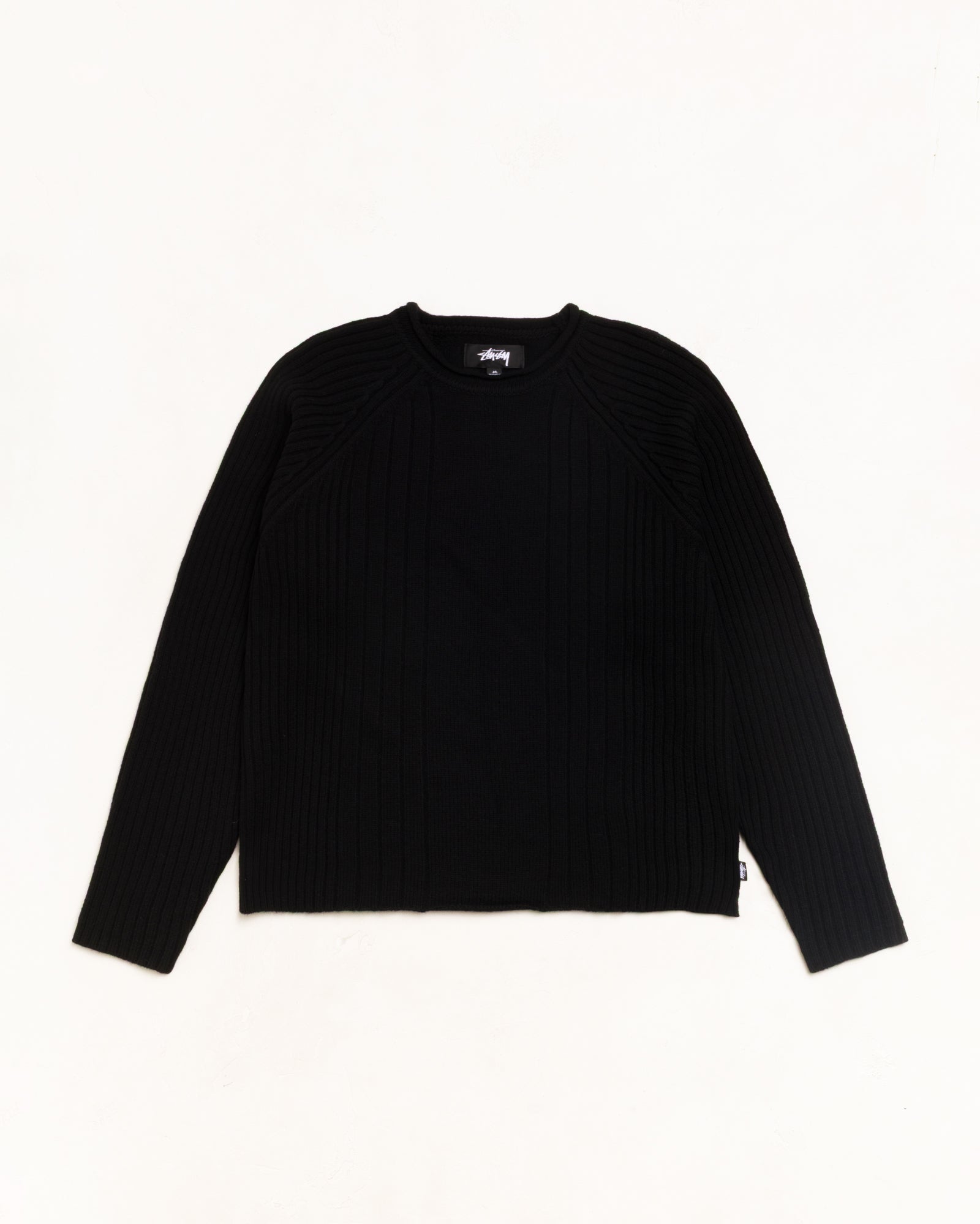 Merino Roll Neck Sweater Unisex Long Sleeve In Black | hero:main:collection:new-arrivals,shirts,tops-shirts,all,tees,outerwear,denim,knits,accessories,sunglasses,hoodies,sweats,mens-hoodies-sweatshirts,shorts,pants,bottoms,crew-sweats,zip-ups,swim,sweatpants,graphics,lazy-tees,swim,basic-9twenty,button-ups,shorts,cargos,denim-jeans,bottoms,bags,belts,wearables,gear,footwear,button-ups,basic-tops,jerseys,big-ol,classics,slim,jackets,all, | product-card-slider