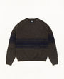SHADOW STRIPE RAGLAN SWEATER