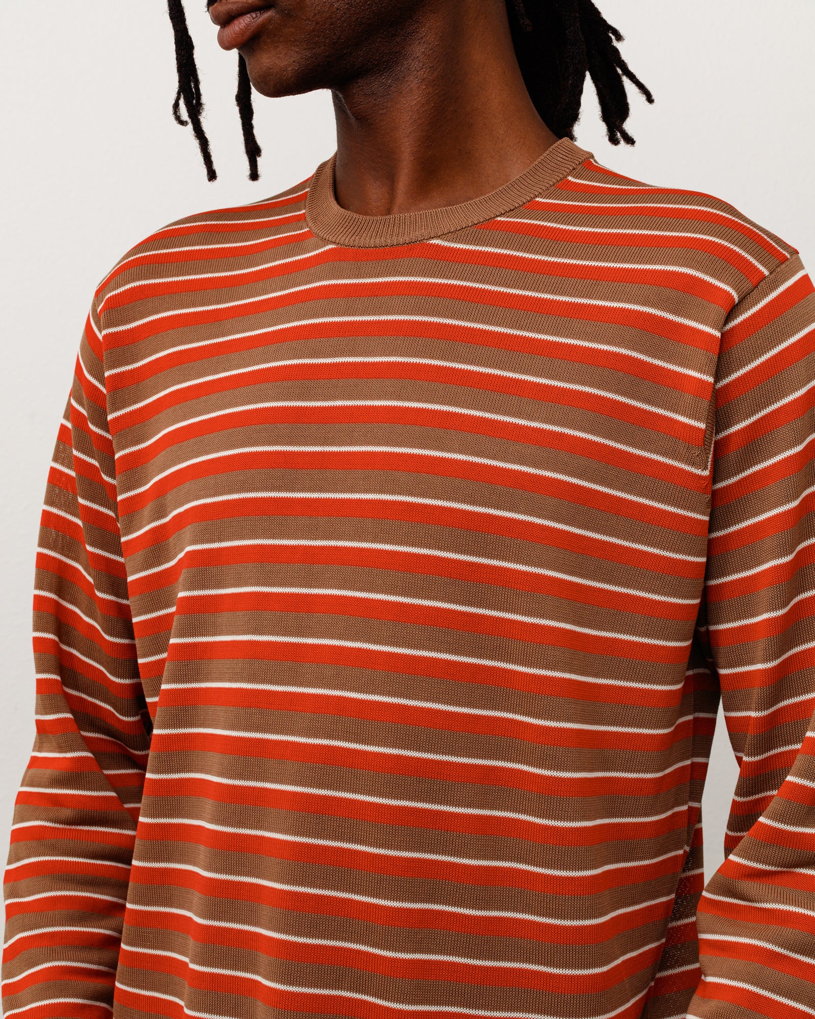 Lightweight Stripe Sweater - Red | Tops & Knits | Stüssy Europe