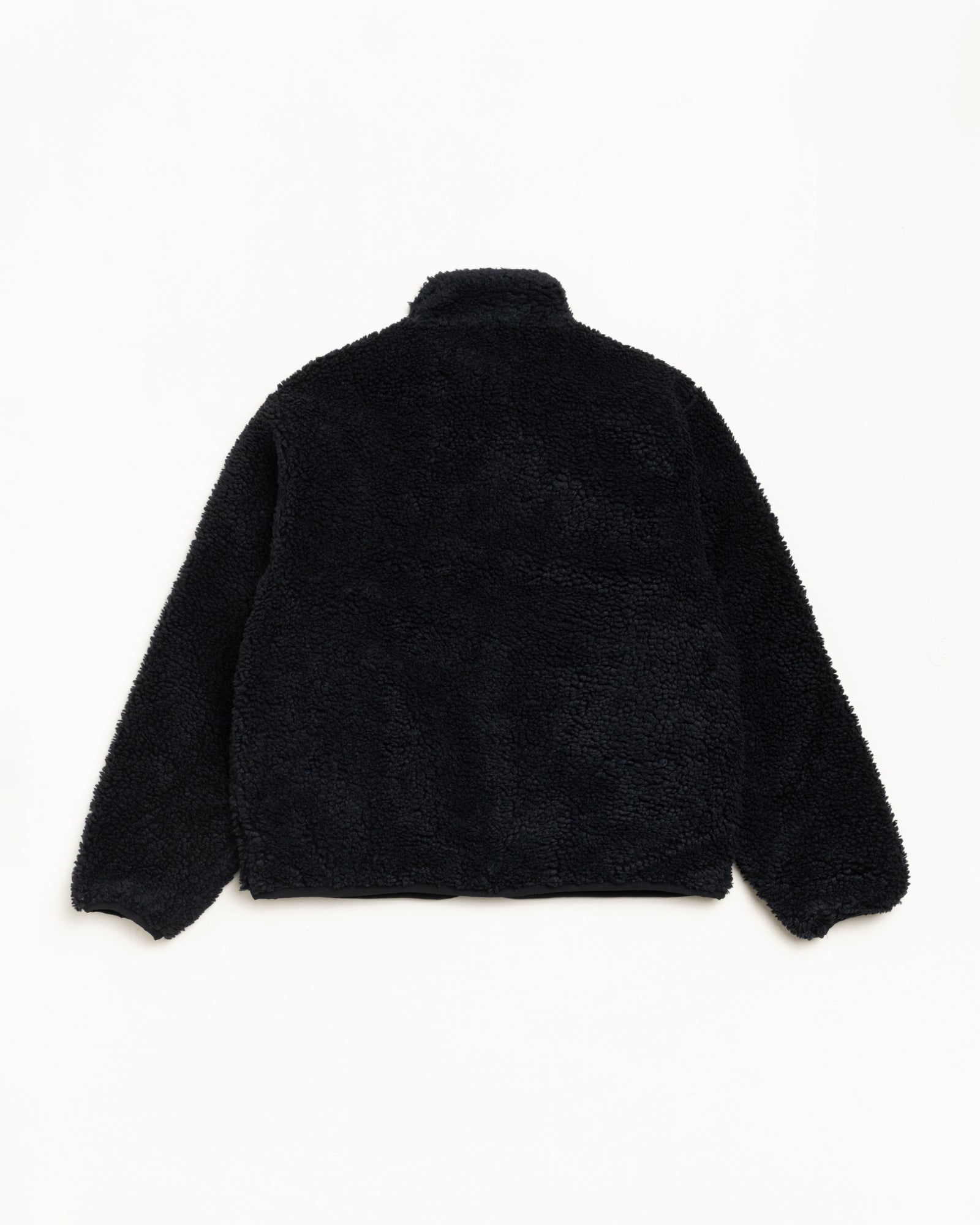 Sherpa Reversible Jacket – Black | Outerwear | Stüssy Europe