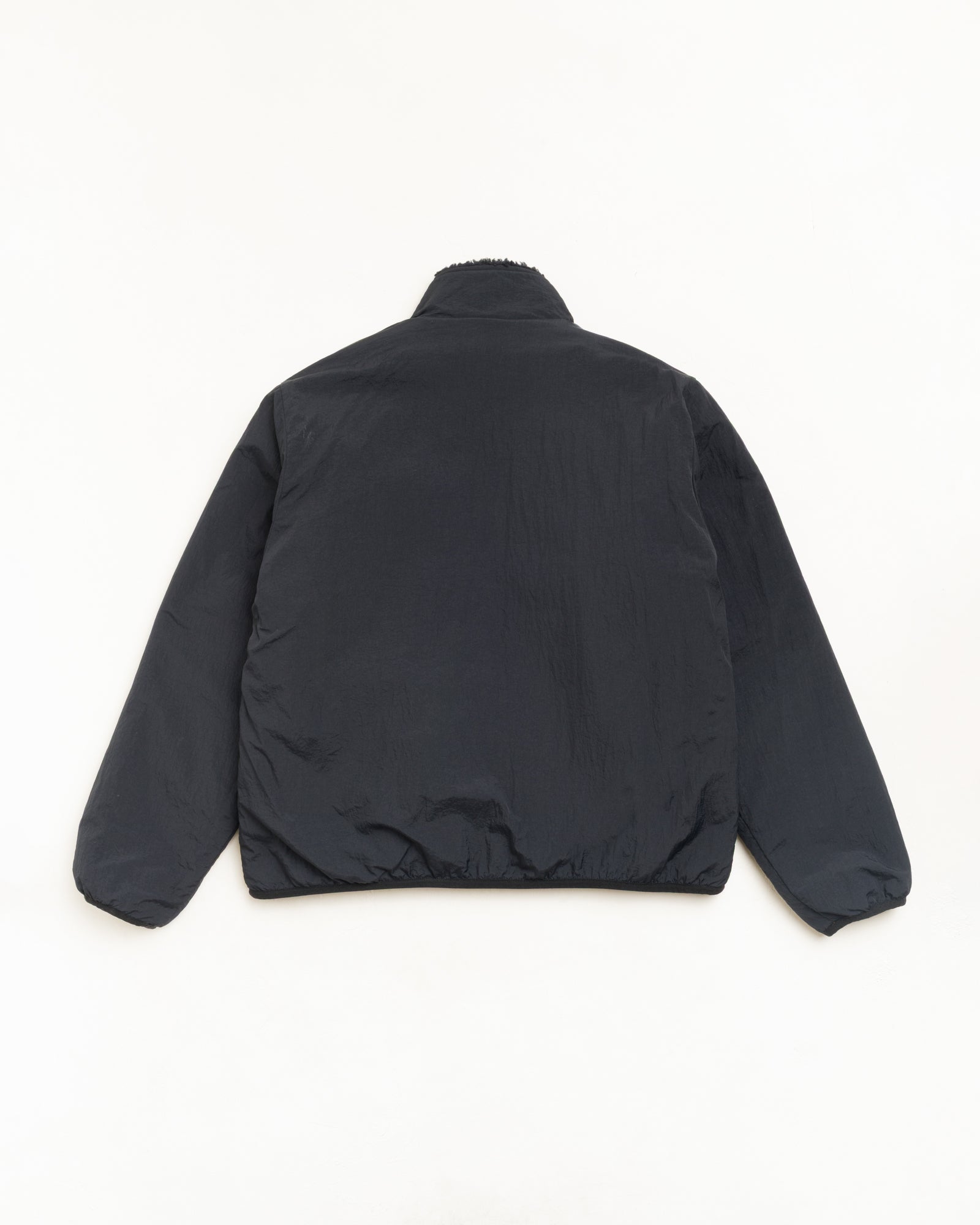 Sherpa Reversible Jacket - Black | Outerwear | Stüssy Europe