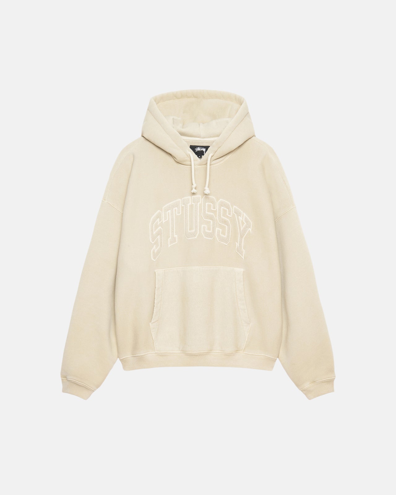 Embroidered Relaxed Hood - Mens Long Sleeve Sweatshirt | Stussy Europe ...