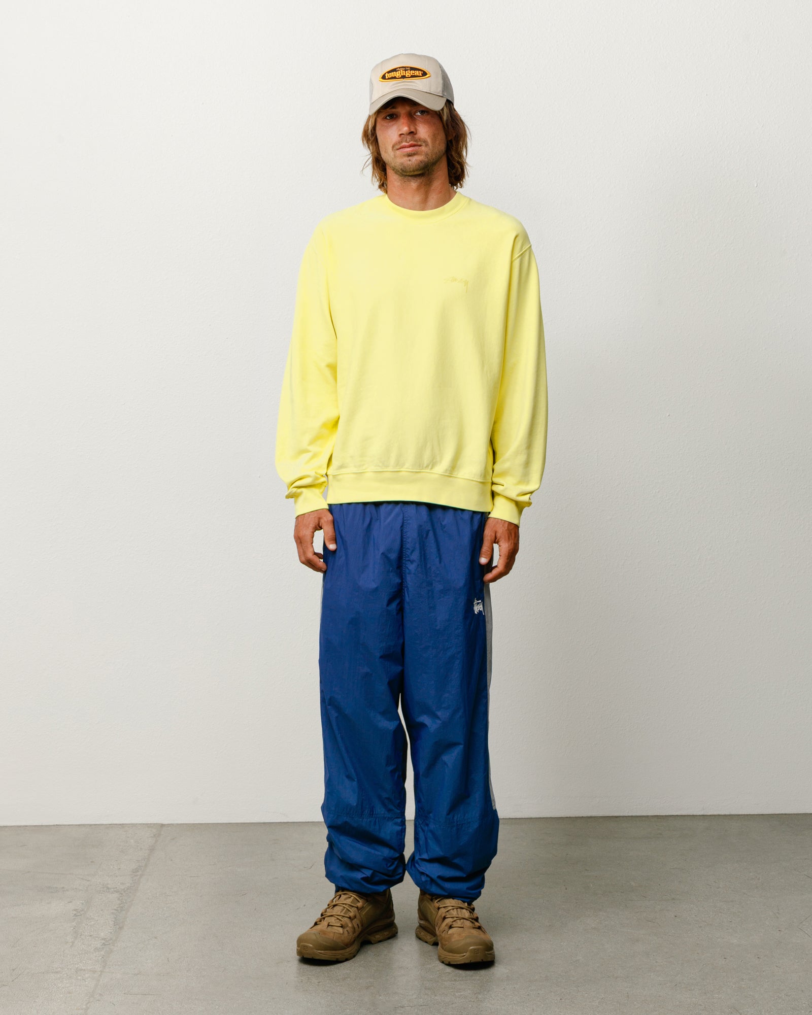 Stussy イエロークルーネックスウェット Lightweight Terry Crew – Yellow | Crew Fleece | Stüssy Europe