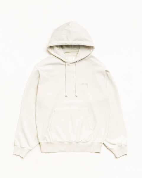 Lightweight Terry Hoodie Unisex Long Sleeve In Stone