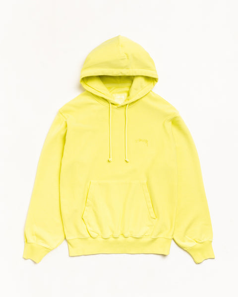 Lightweight Terry Hoodie Unisex Long Sleeve In Yellow