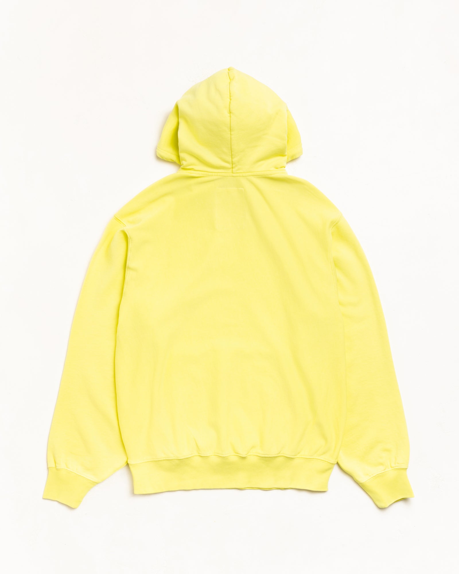 Lightweight Terry Hoodie Unisex Long Sleeve In Yellow