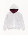 DOUBLE FACED ZIP HOODIE