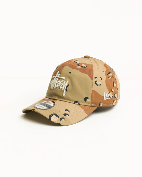 Stüssy 9TWENTY Basic Cap Couvre-chef dans le coloris Desert Camo
