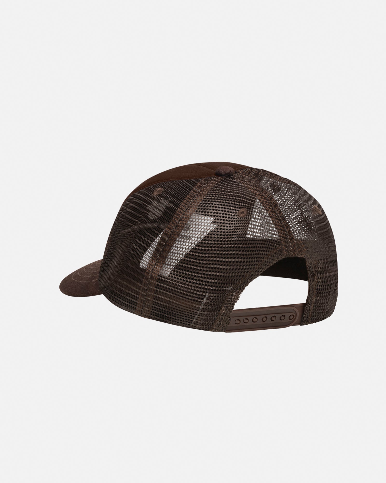 Low Profile Design Corp Trucker Snapback in brown – Stüssy Europe