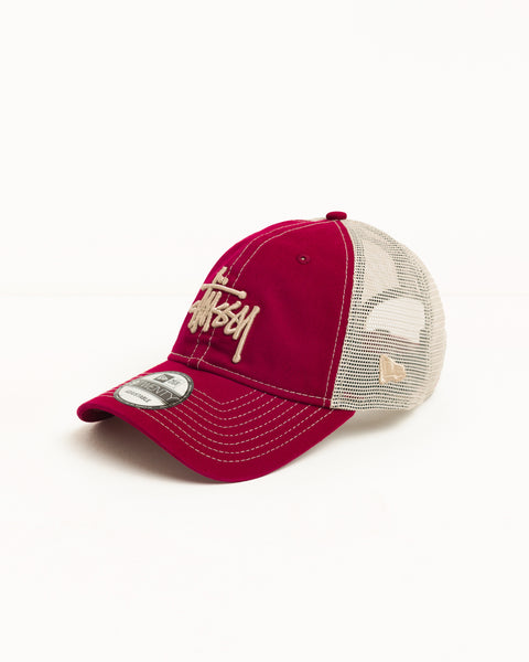 Washed Basic Trucker 9twenty Unisex In Cardinal