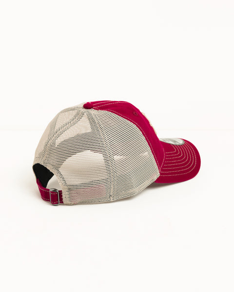 9TWENTY Washed Basic Trucker Casquette dans le coloris Cardinal