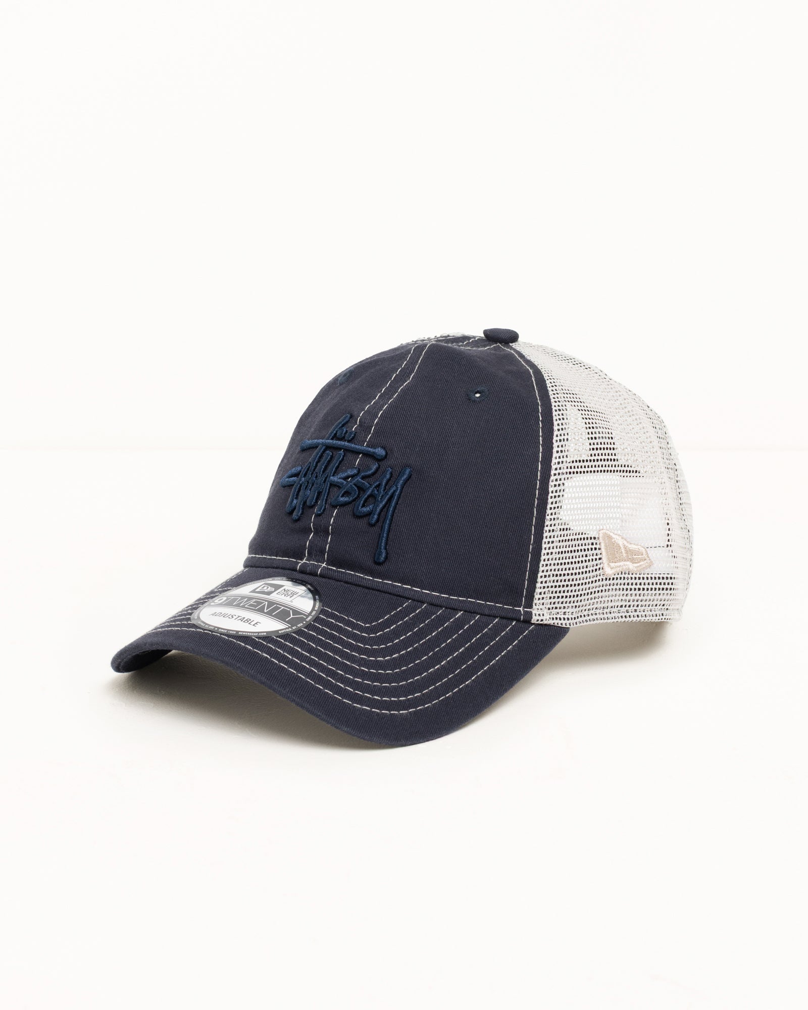 帽子 stussy 9TWENTY WASHED BASIC TRUCKER cap New Era 9Twenty Washed Basic Trucker – Black | Headwear | Stüssy
