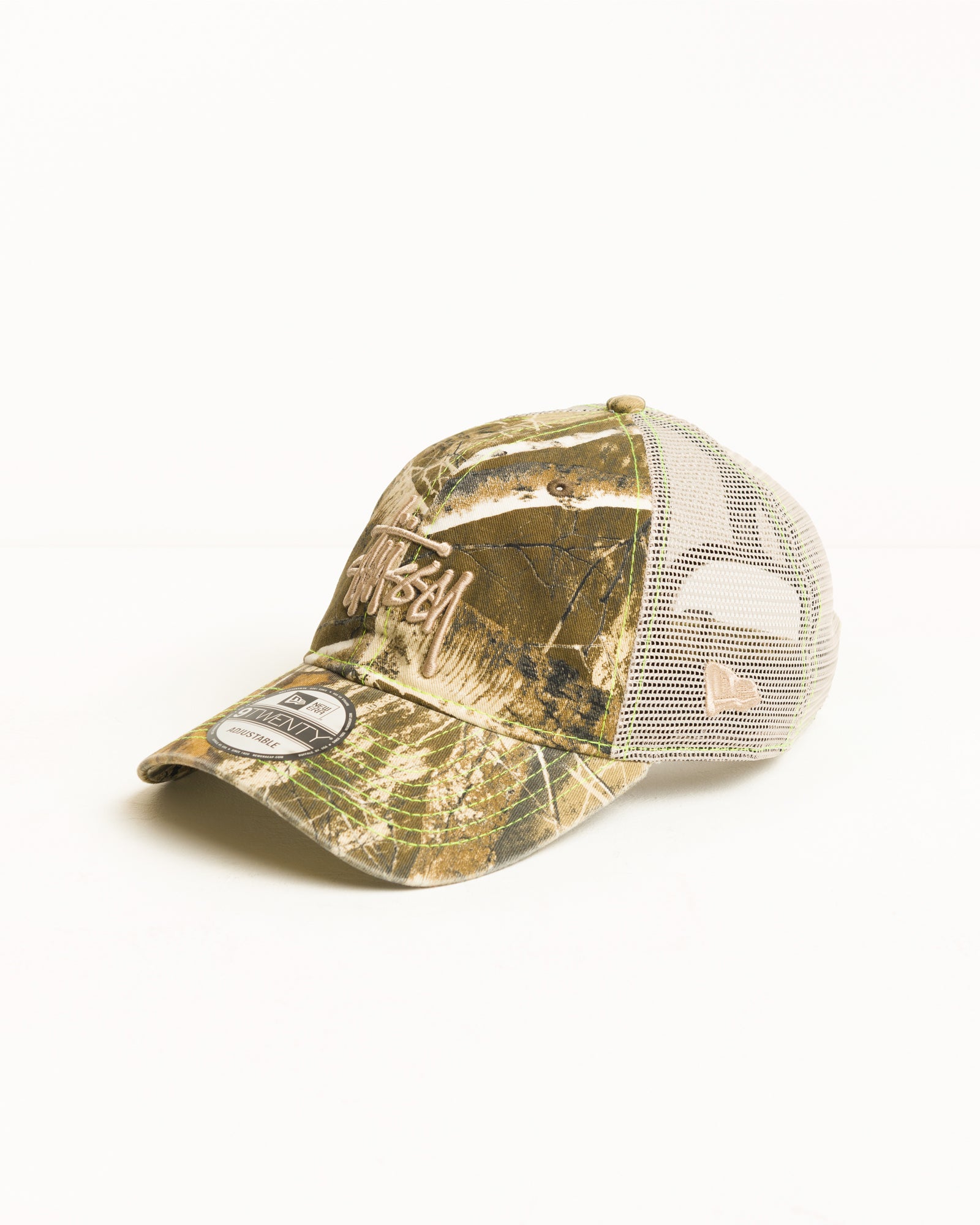 Washed Basic Trucker 9twenty Unisex In Real Tree Edge