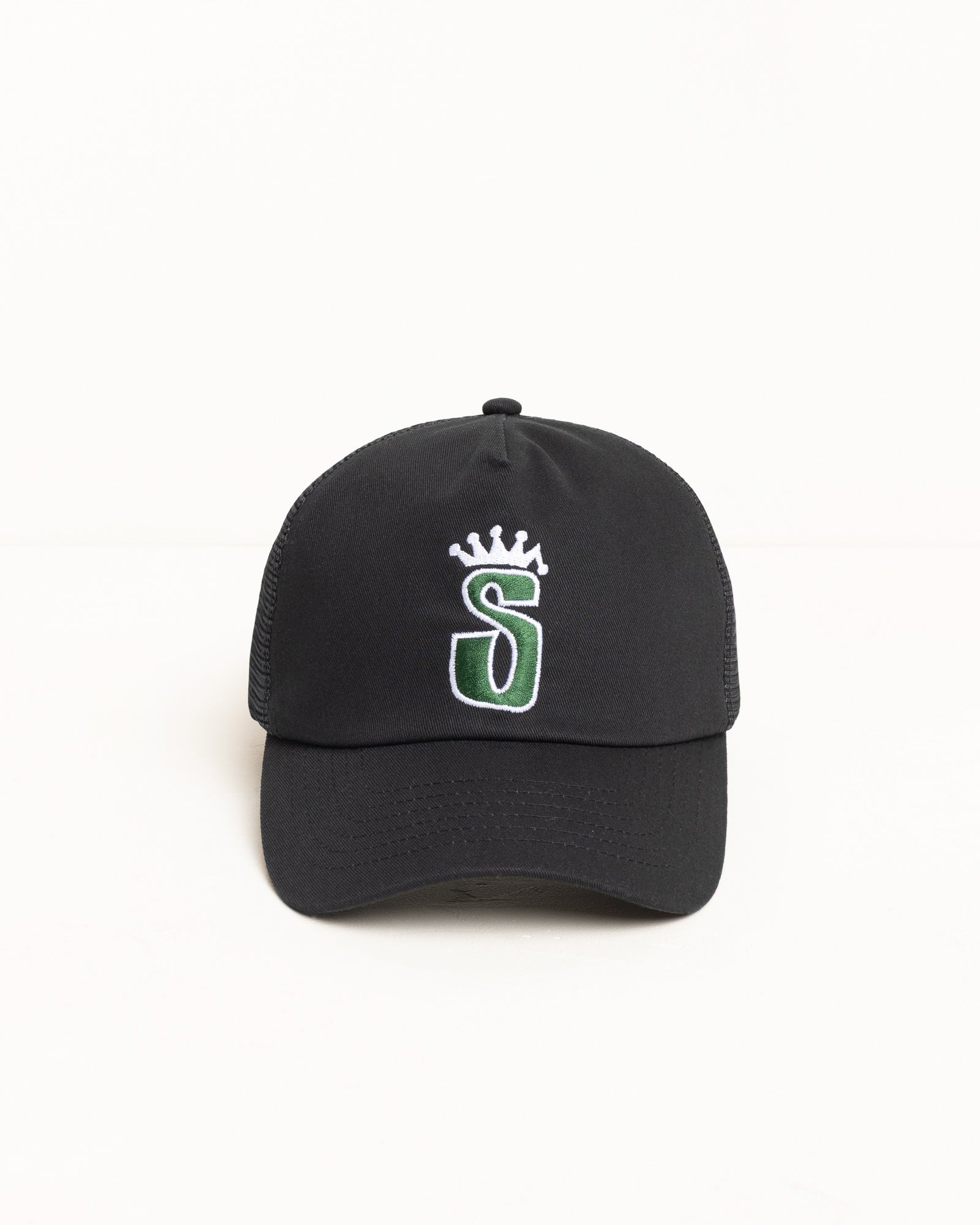 Trucker S Crown Cap Accessories In Shadow Black