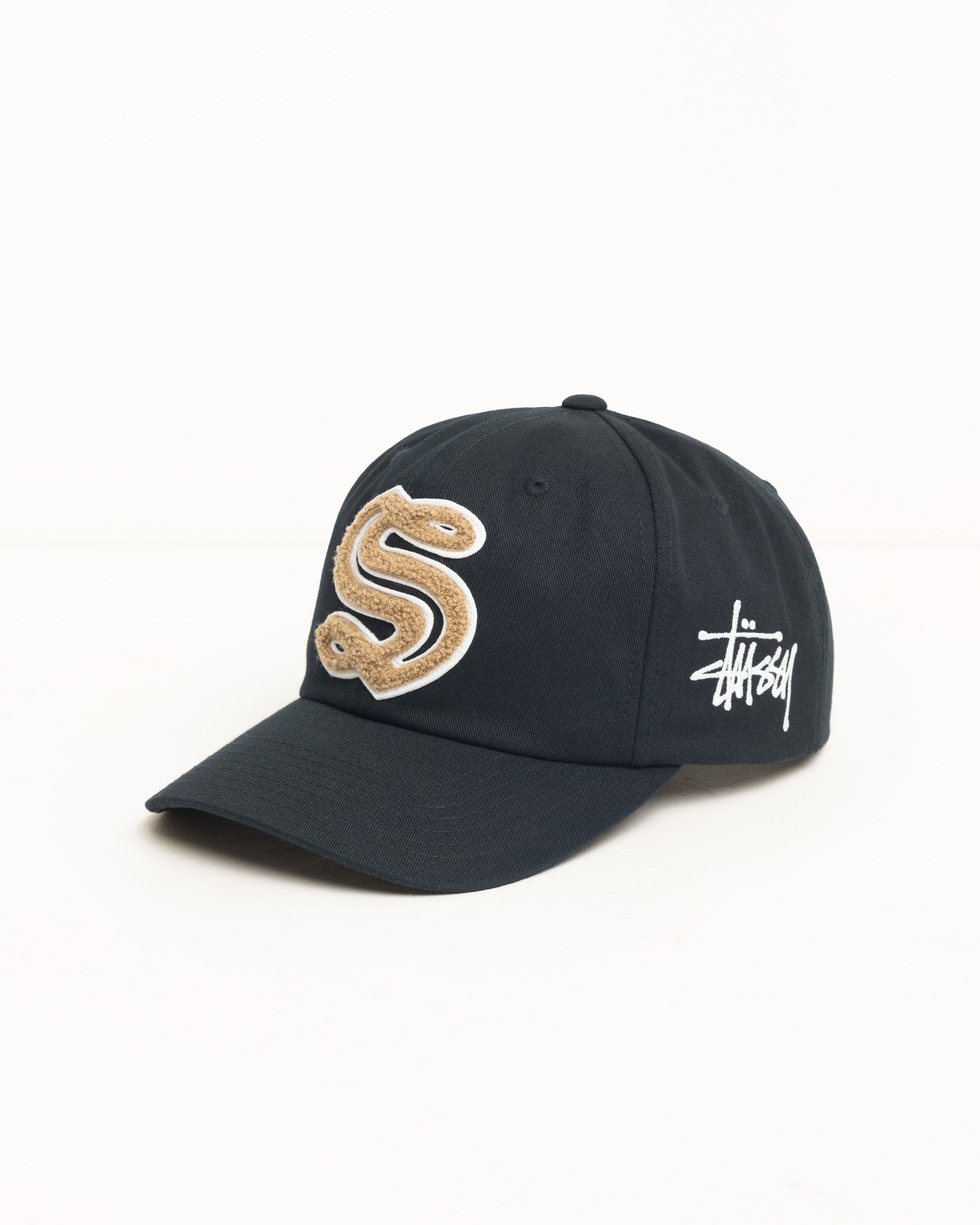 帽子 stussy MID-DEPTH CHENILLE S SNAPBACK Mid-Depth Chenille S Snapback – Black | Headwear | Stüssy Europe