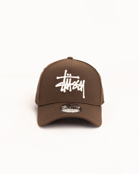 New Era 9Forty Basic Snapback – Brown | Headwear | Stüssy Europe