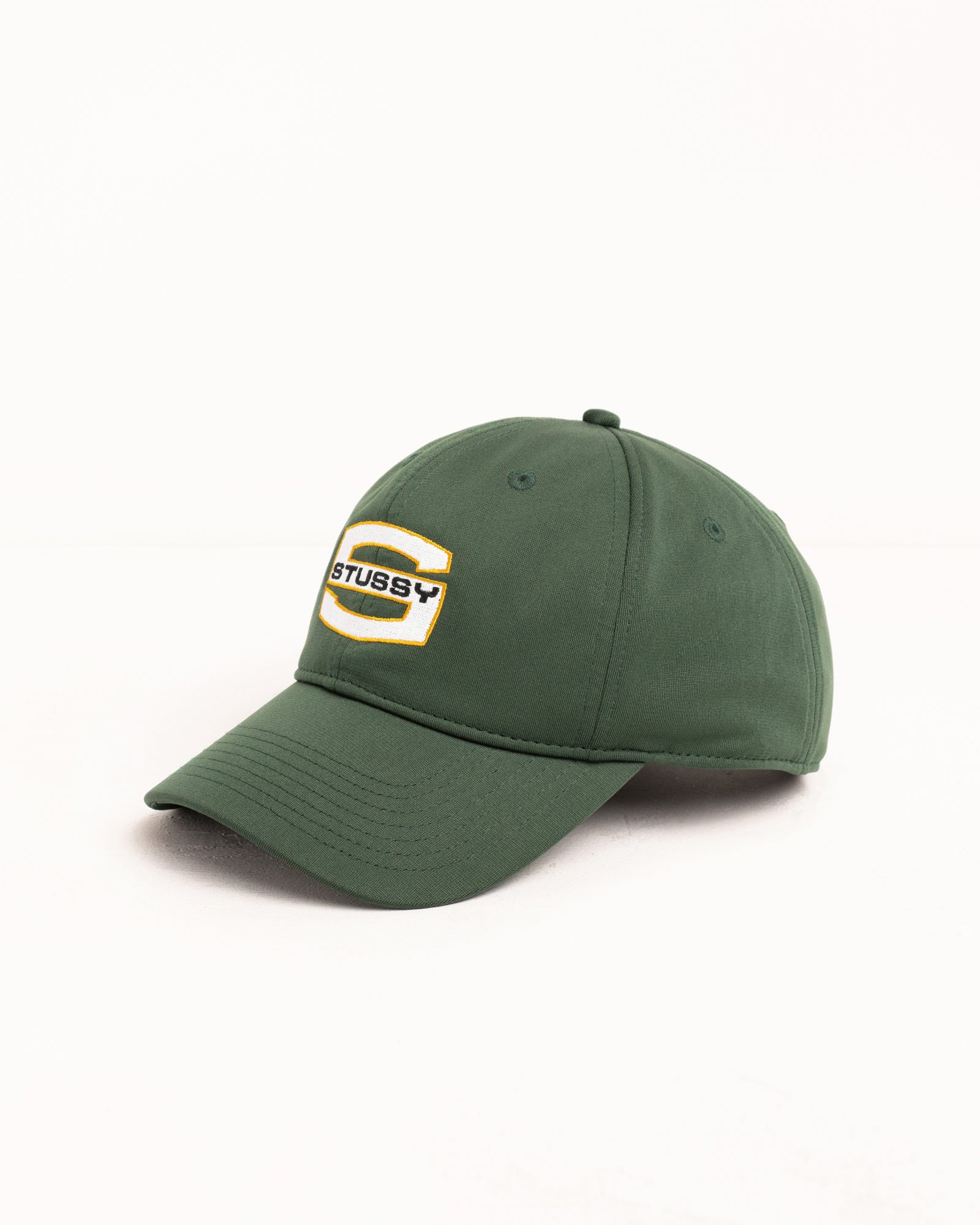Md Stussy Large S Cap Accessories In Green