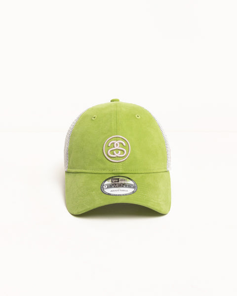 9twenty Ss Link Trucker Accessories in the color Lime Green