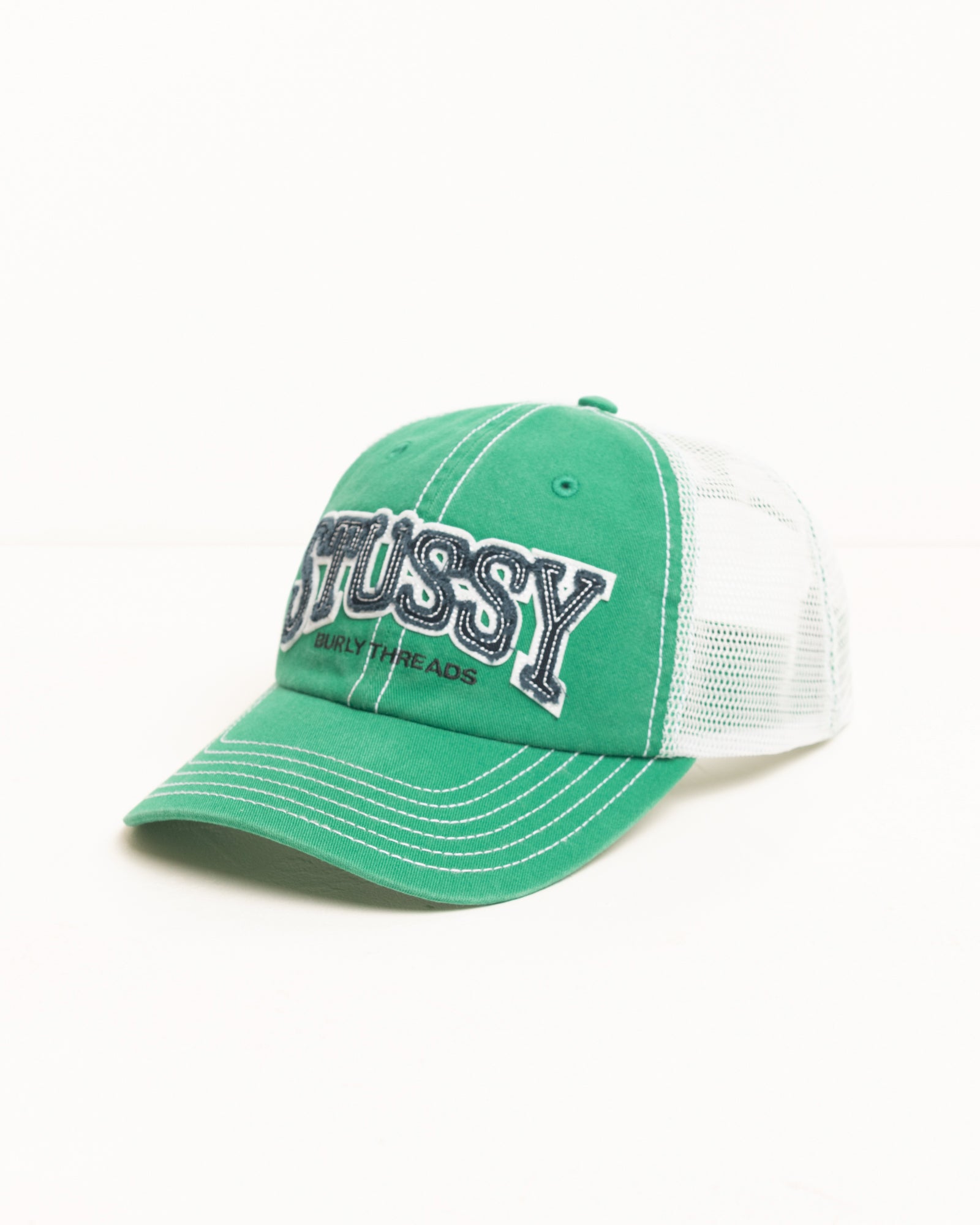 Md Burly Threads Trucker Accessories In Green