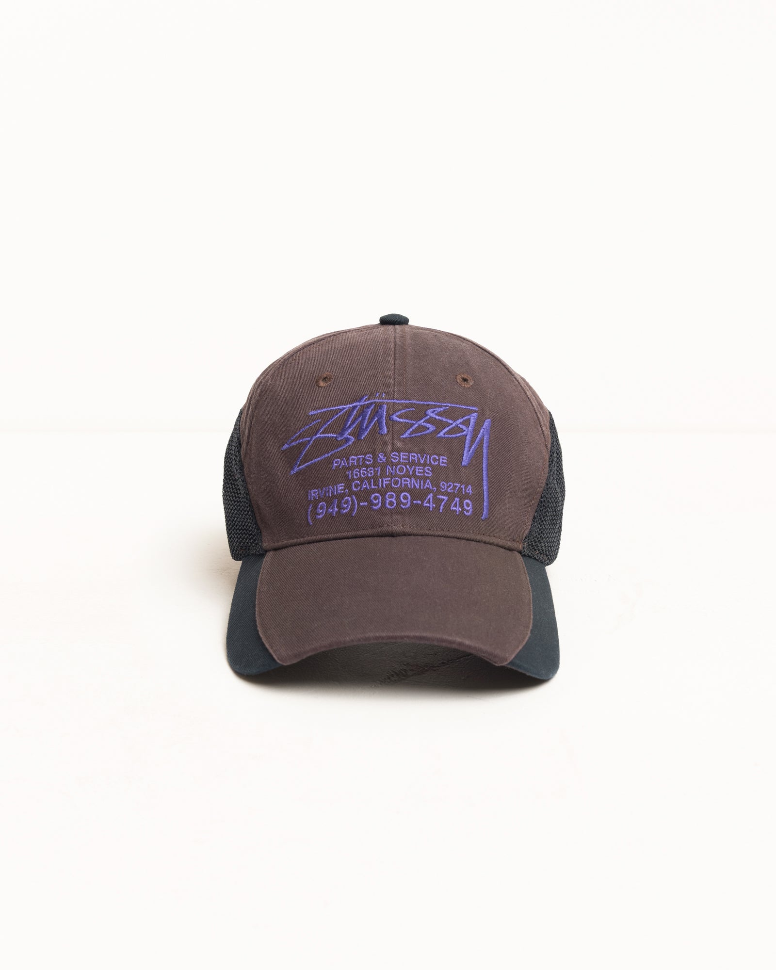 Lp Service Mesh Strapback Cap Accessories In Brown