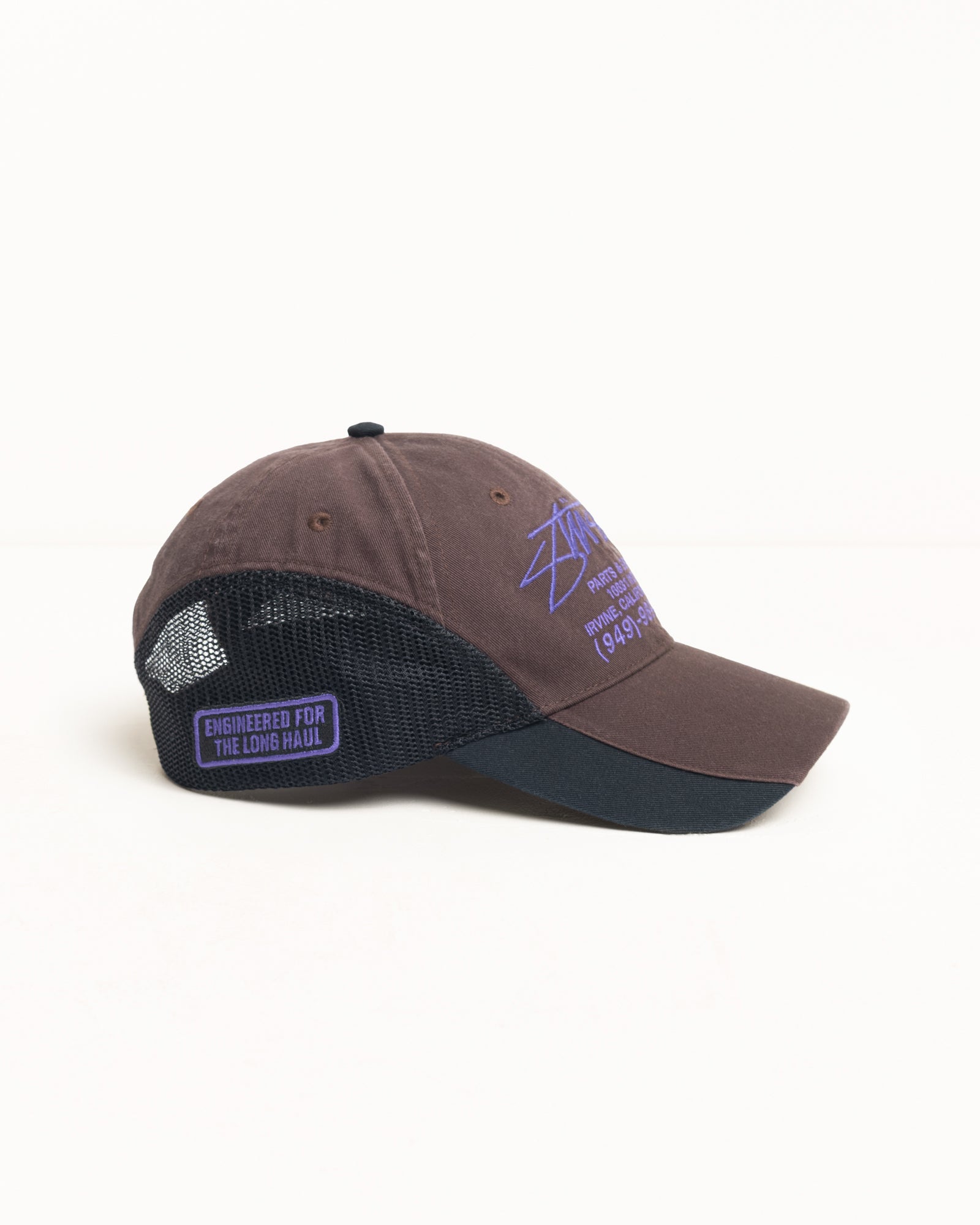 Parts & Service Mesh Cap – Brown | Headwear | Stüssy Europe