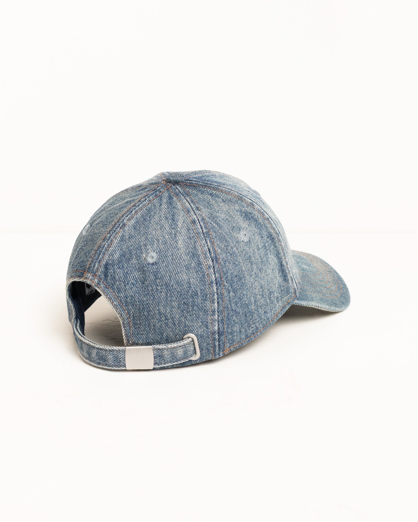Lp Denim Strapback Cap Accessories In Indigo Stone Wash