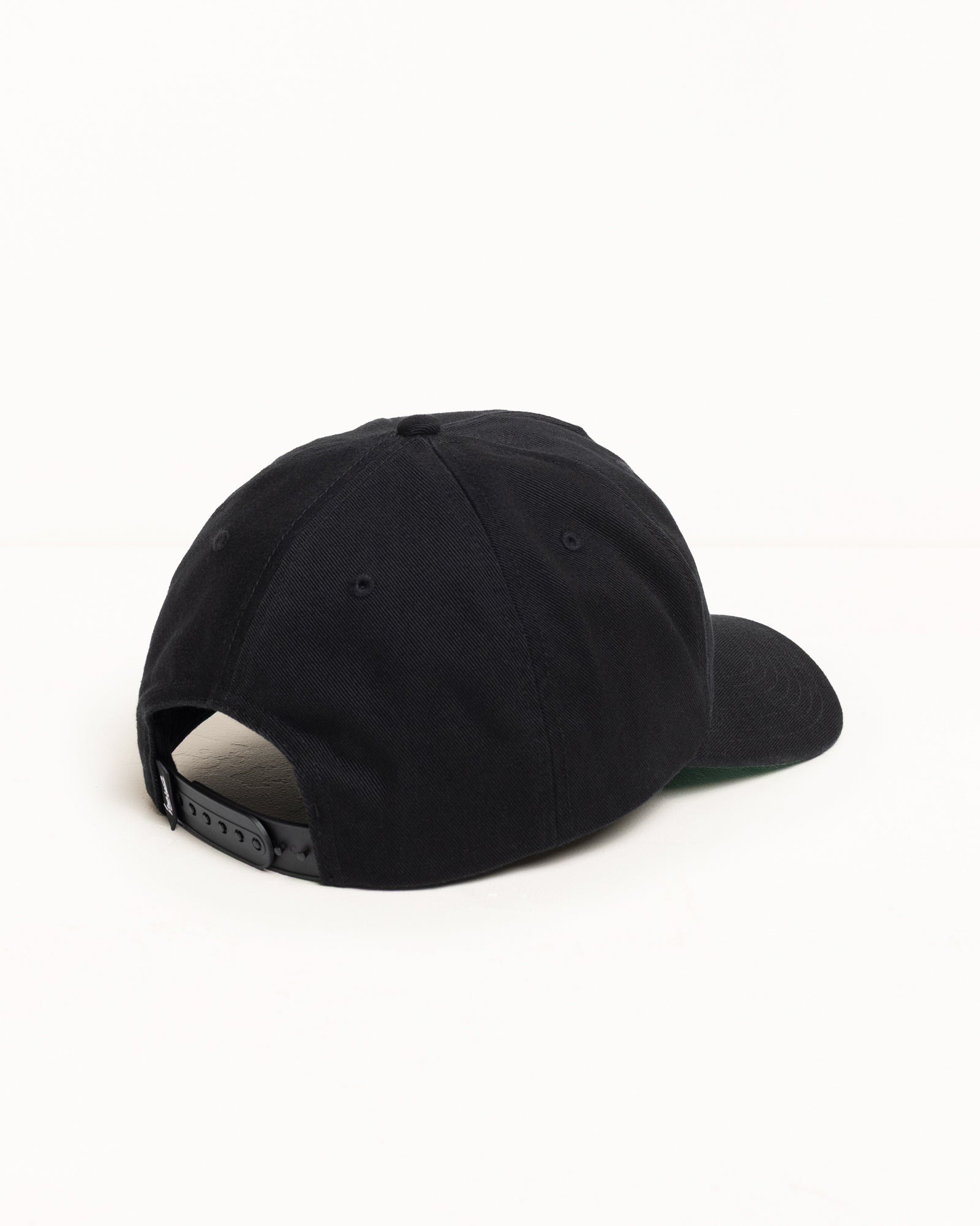 Mid-Depth Big Stock Snapback – Shadow Black | Headwear | Stüssy Europe