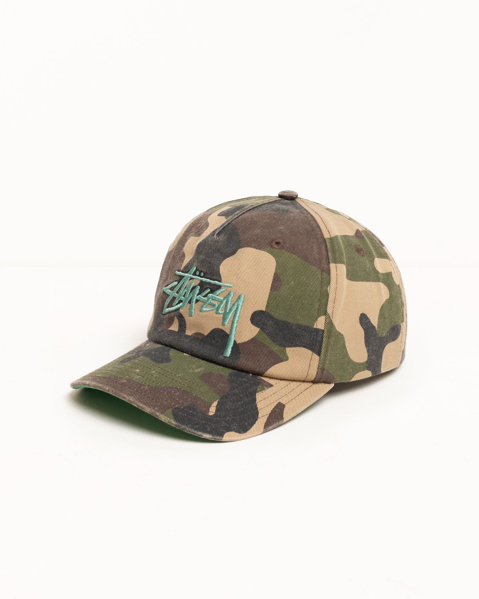 Big Stock Mid Depth Cap Accessories In Woodland Camo