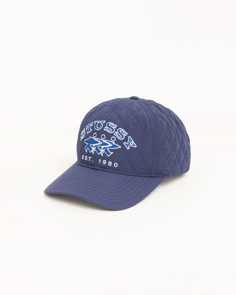 Md Quilted Surfwalk Cap Unisex In Navy