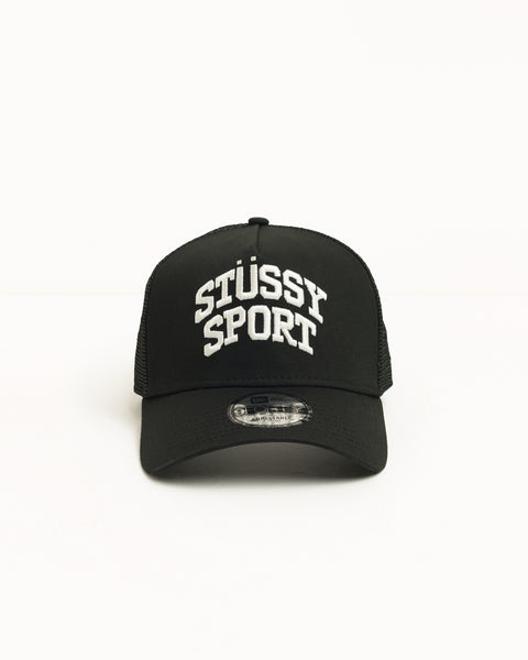 Stüssy 9FORTY Sport Casquette trucker dans le coloris noir