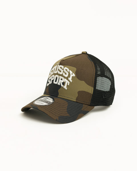 Stüssy Sport 9FORTY Trucker unisexe dans le coloris camouflage