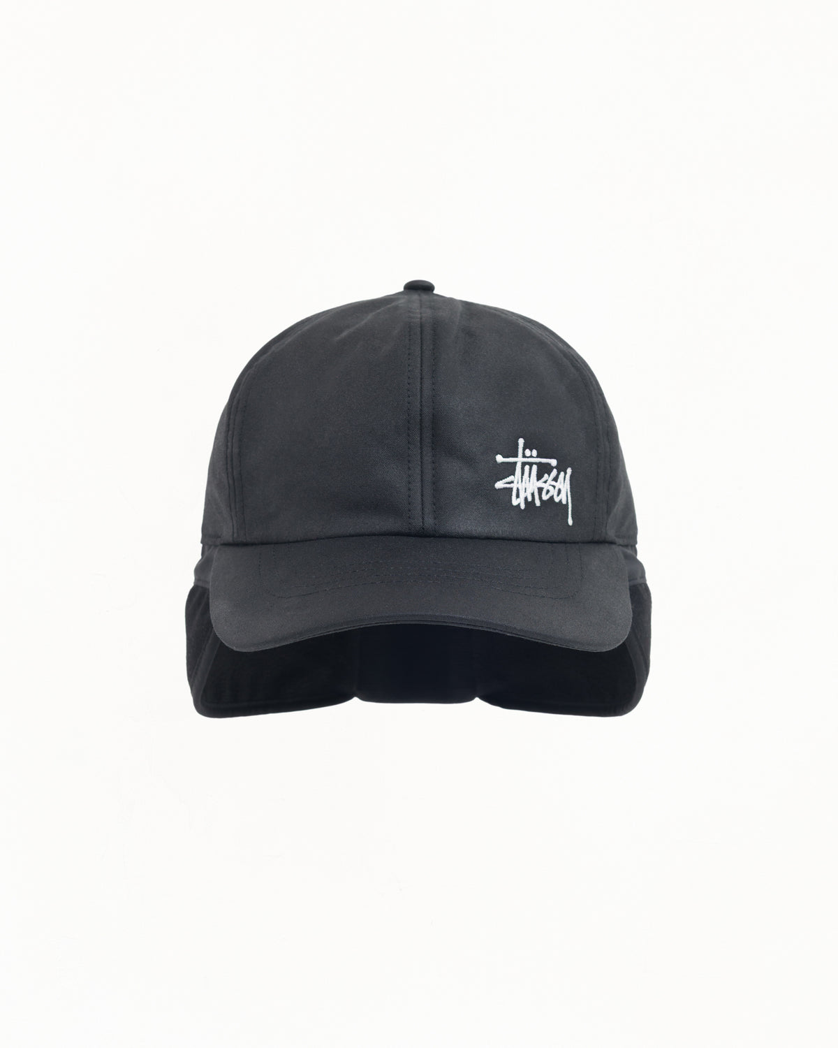 Md Waxed Earflap Unisex In Black