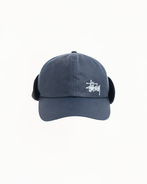 Md Waxed Earflap Unisex In Blue