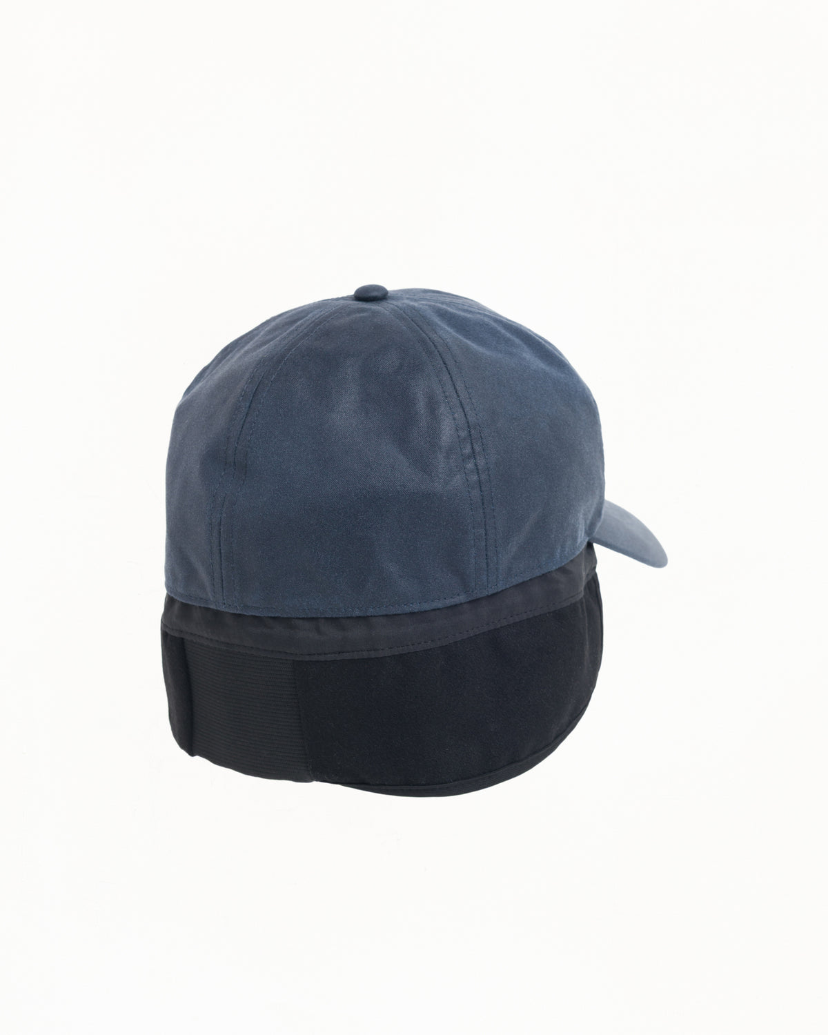 Md Waxed Earflap Unisex In Blue