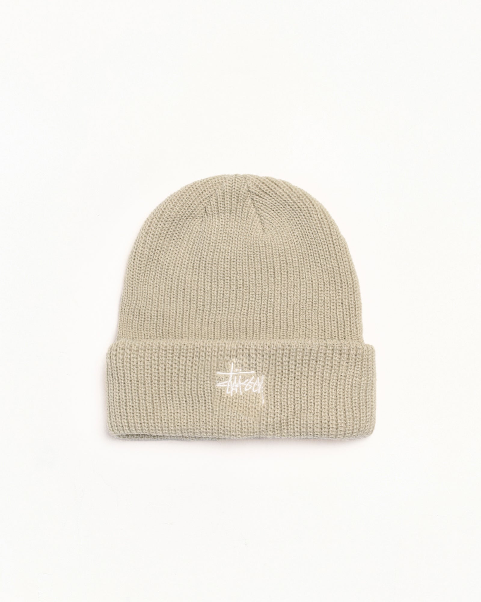 Basic Cuff Beanie Accessories In Faded Tan