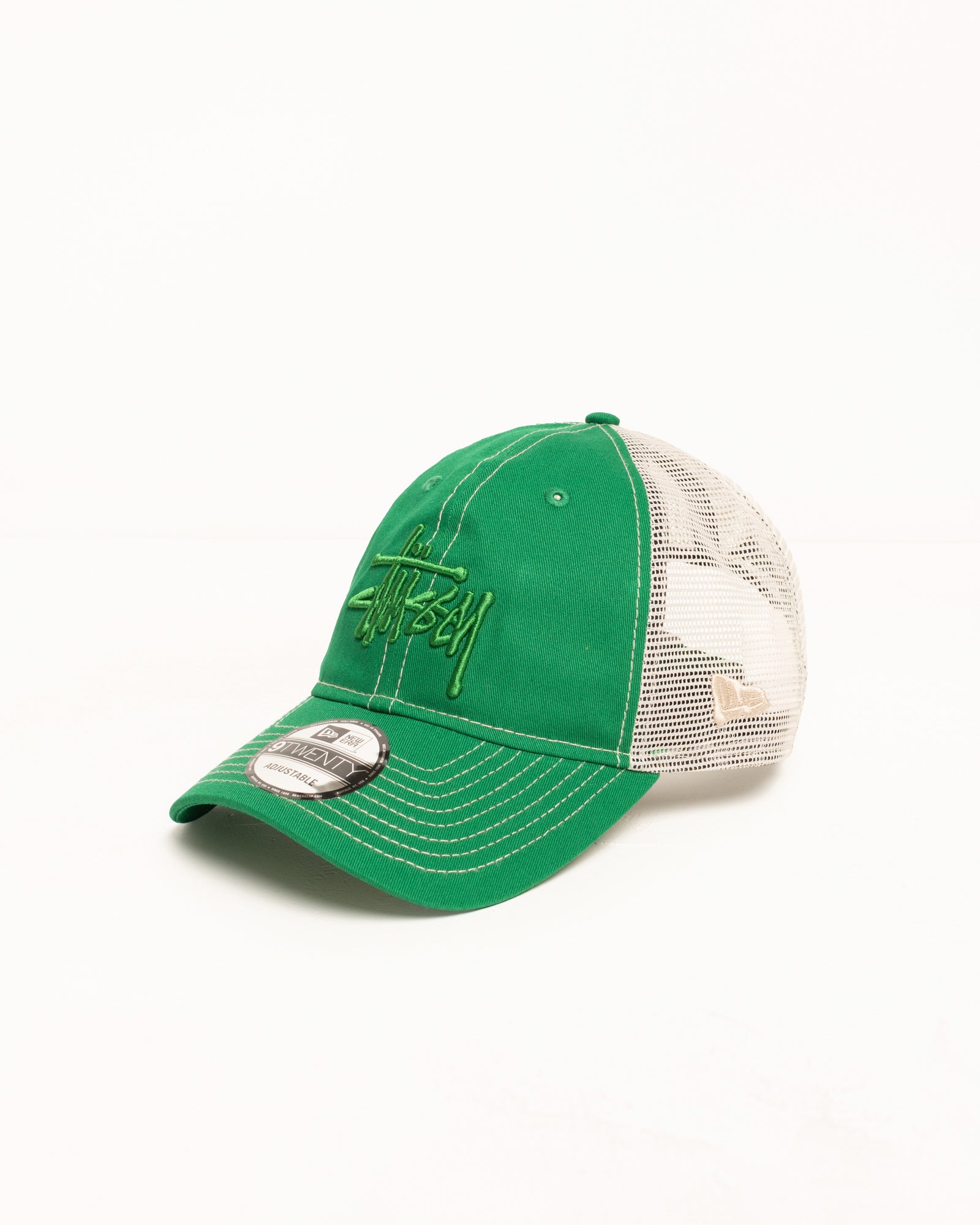 New Era 9TWENTY Basic Trucker in kelly – Stüssy Europe