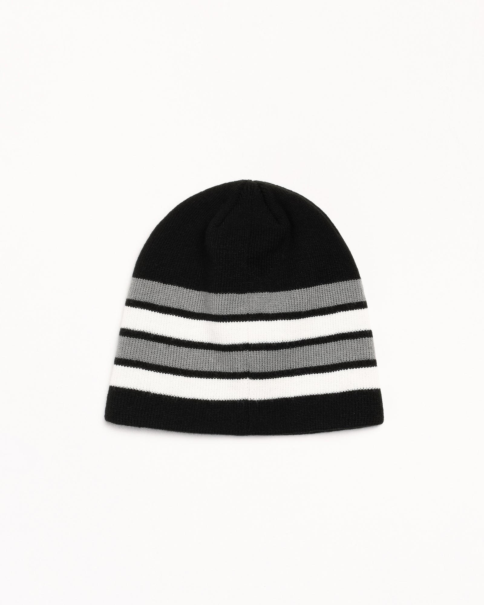 Skullcap Basic Stripe – Schwarz | Kopfbekleidung | Stüssy Europe