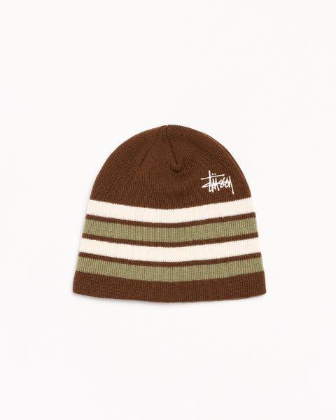 Skullcap Basic Striped Accessories In Brown