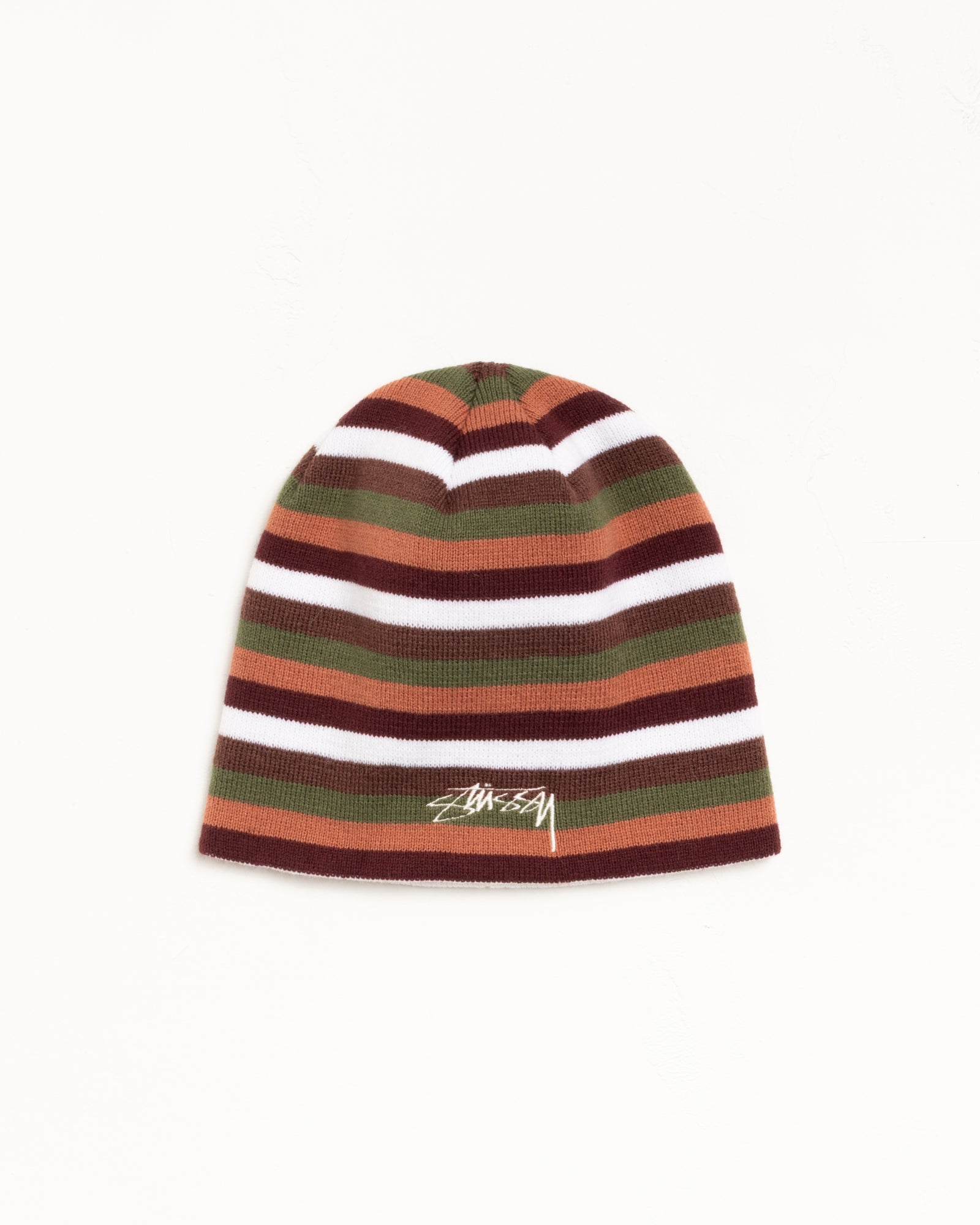 Skullcap Smoothstock Striped Accessories In Brown