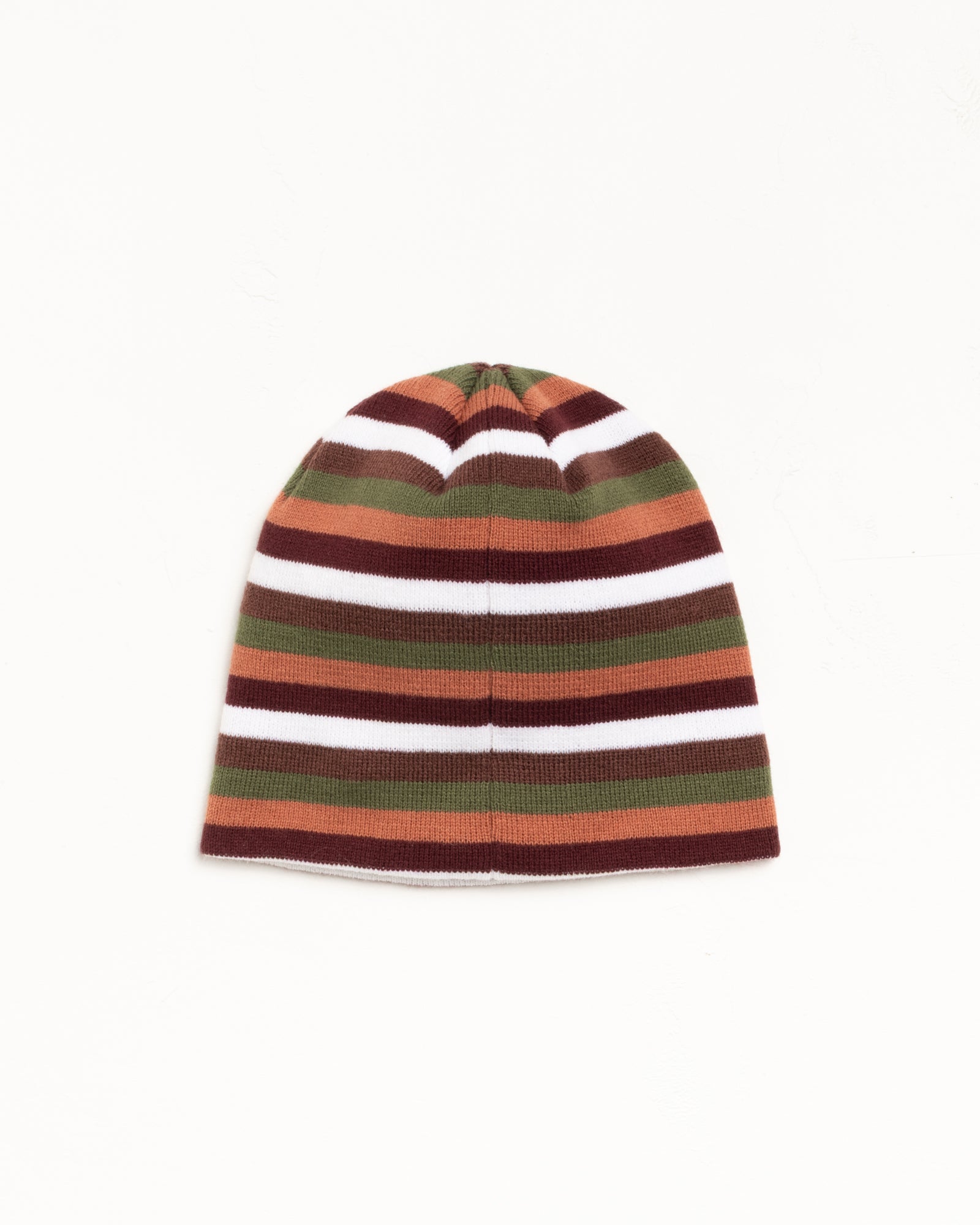 Skullcap Smooth Stock Striped – Brown | Headwear | Stüssy Europe