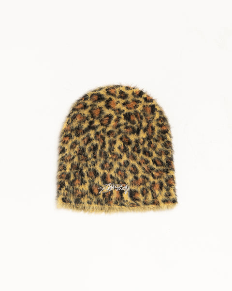 Skullcap Leopard – Brown | Headwear | Stüssy Europe