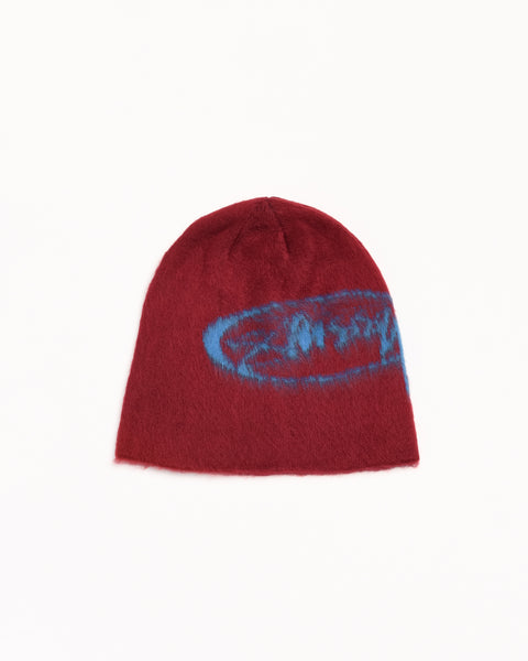Skullcap Brushed Oval Stock Accessories In Wine