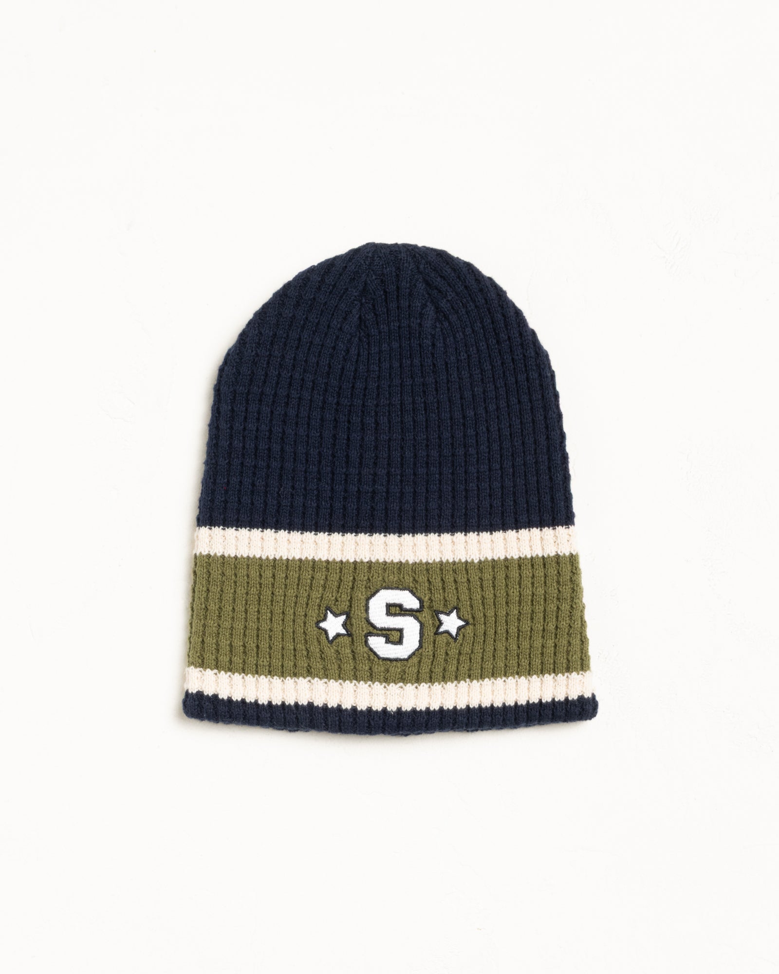 Varsity S Stripe Skullcap Accessories In Navy