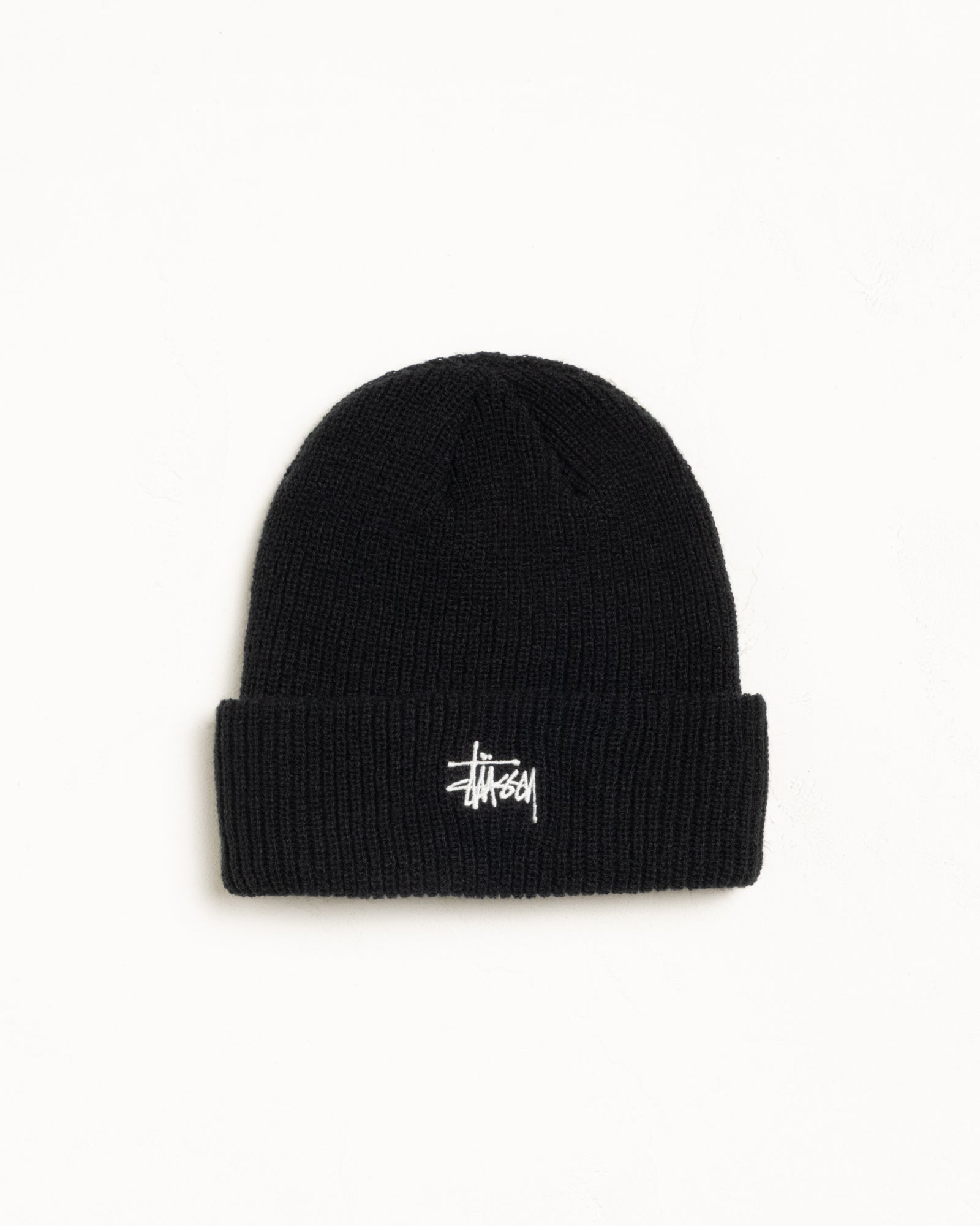 Basic Cuff Beanie Accessories In Black
