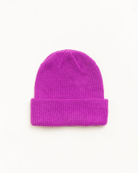Basic Stüssy Cuff Beanie Couvre-chef dans le coloris Violet