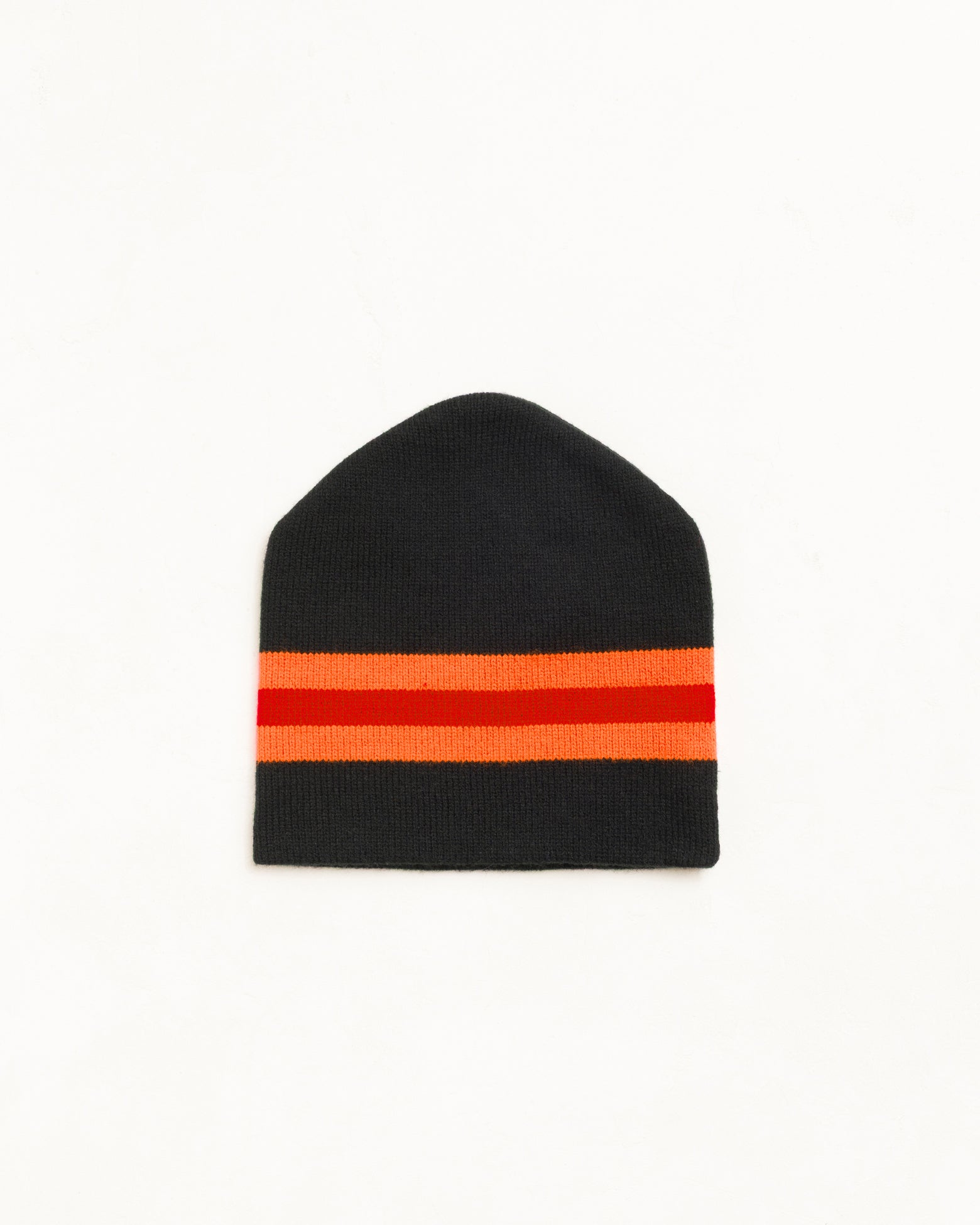 Stripe Ski Beanie Unisex In Black